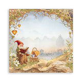Stamperia Single-Sided Scrapbooking Paper Set - Whispering Woods, 22 units