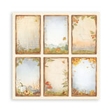 Stamperia Single-Sided Scrapbooking Paper Set - Whispering Woods, 22 units