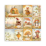 Stamperia Single-Sided Scrapbooking Paper Set - Whispering Woods, 22 units
