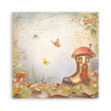 Stamperia Single-Sided Scrapbooking Paper Set - Whispering Woods, 22 units