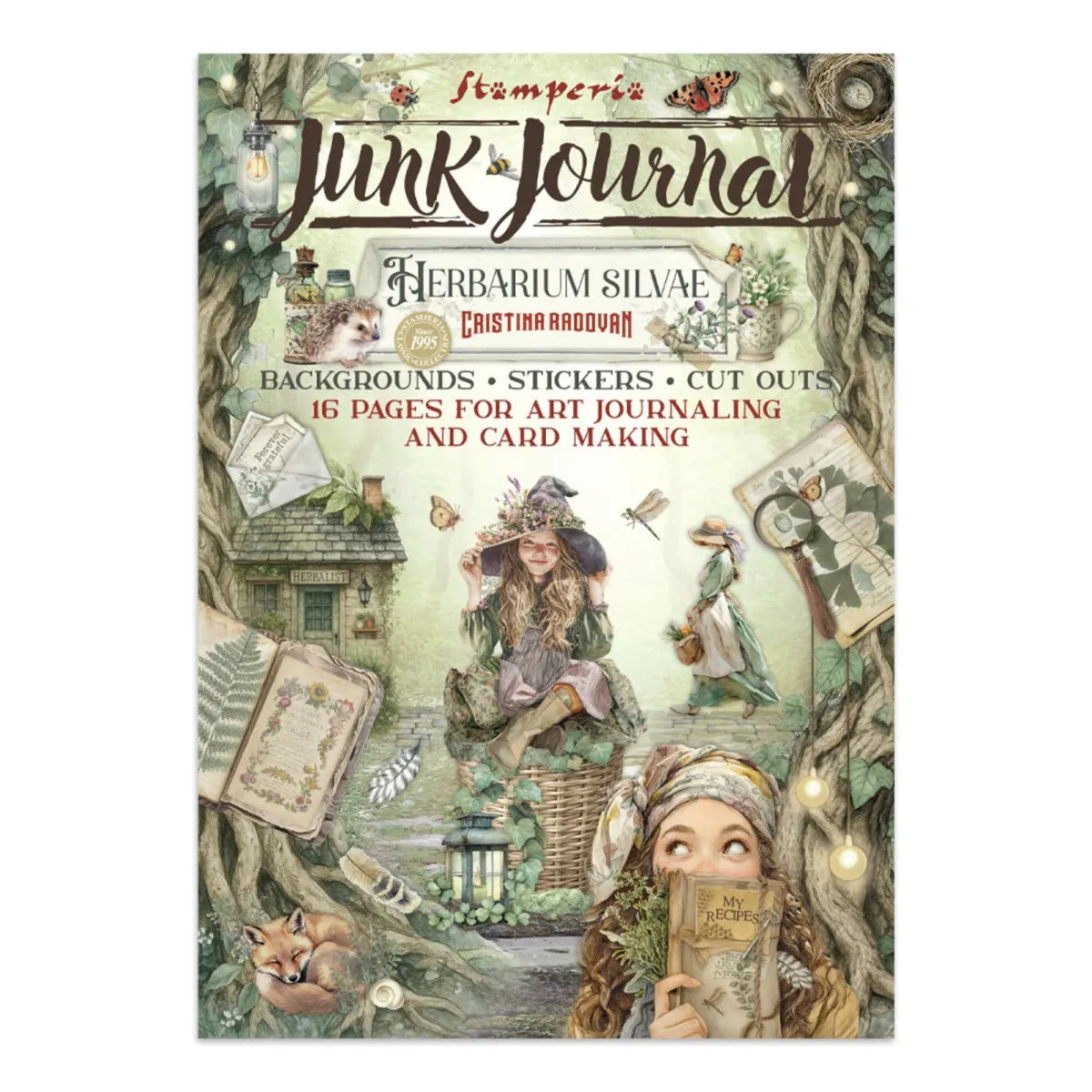 Stamperia Herbarium Silvae Junk Journal