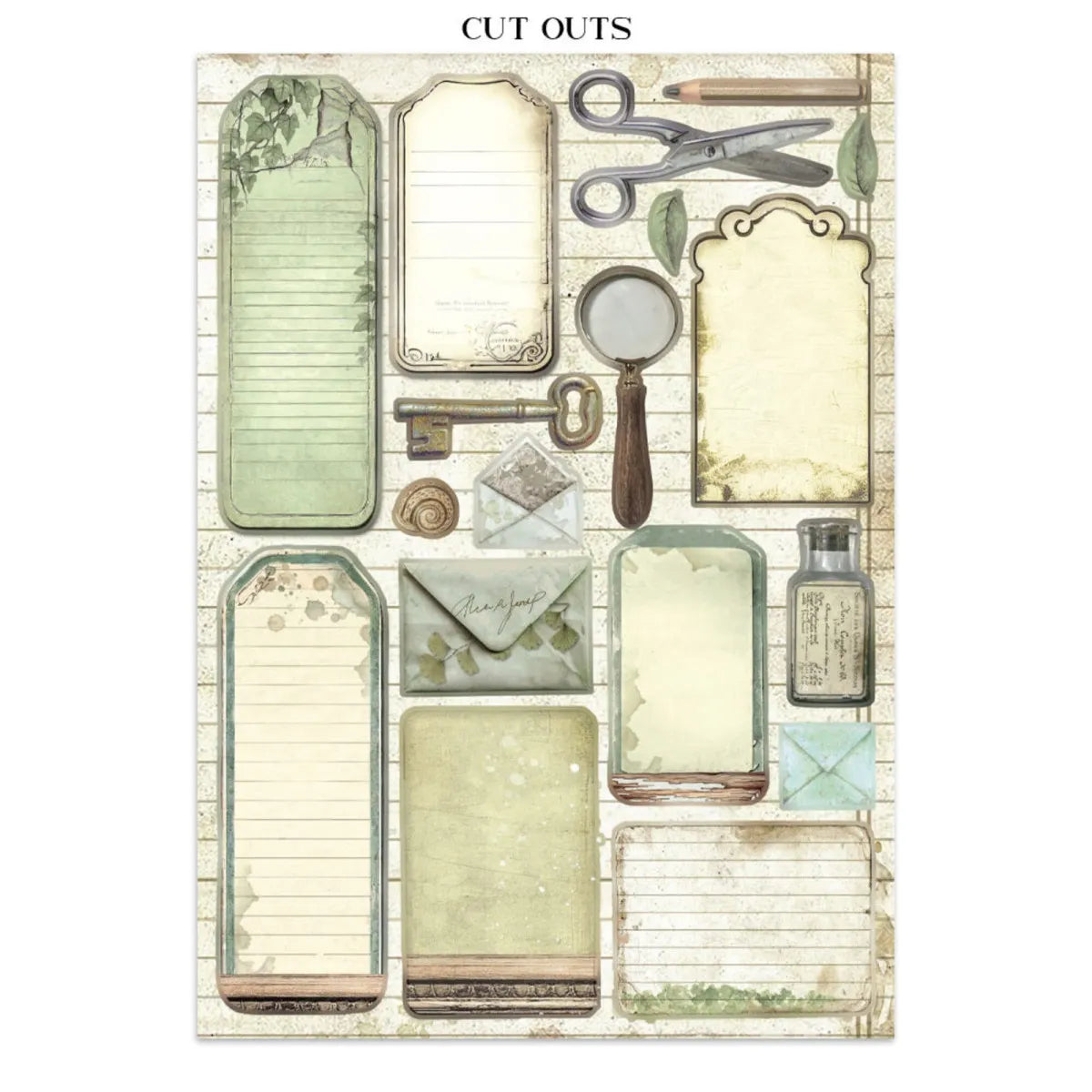 Stamperia Herbarium Silvae Junk Journal