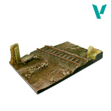 Vallejo Country Road with Railway Base, 31×21 cm