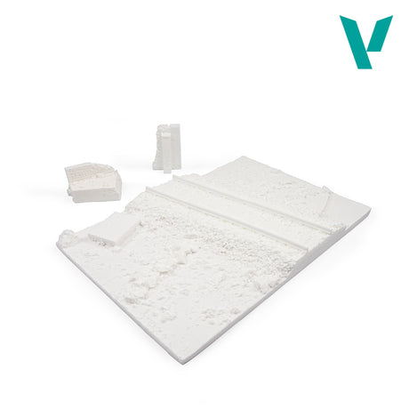 Vallejo Country Road with Railway Base, 31×21 cm