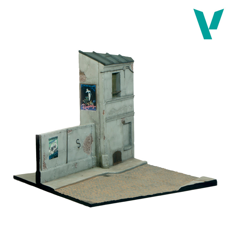 Vallejo French Street Section Base, 24x23x21 cm