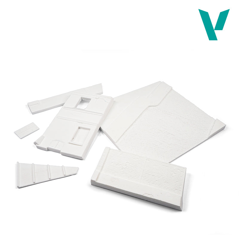 Vallejo French Street Section Base, 24x23x21 cm