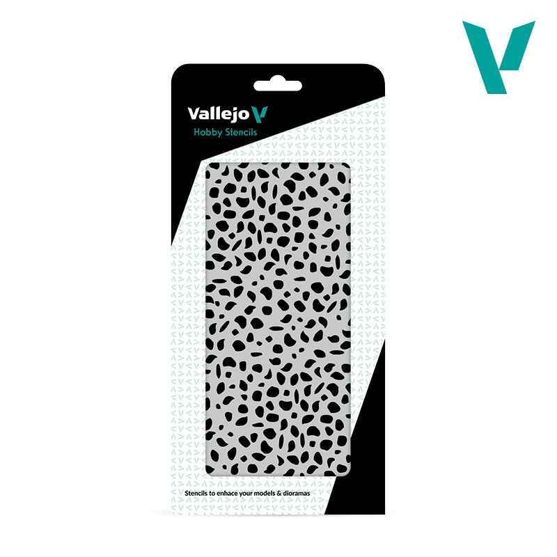 Vallejo Hobby Stencils - Luftwaffe WWII Spots Camo