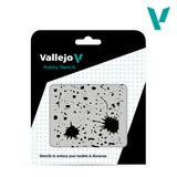 Vallejo Hobby Stencils - Splash and Stains