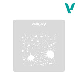 Vallejo Hobby Stencils - Splash and Stains