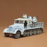 Tamiya German 8ton Semi Track 20 mm Flakvierling Sd.Kfz. 7/1 Scale Model, 1:35