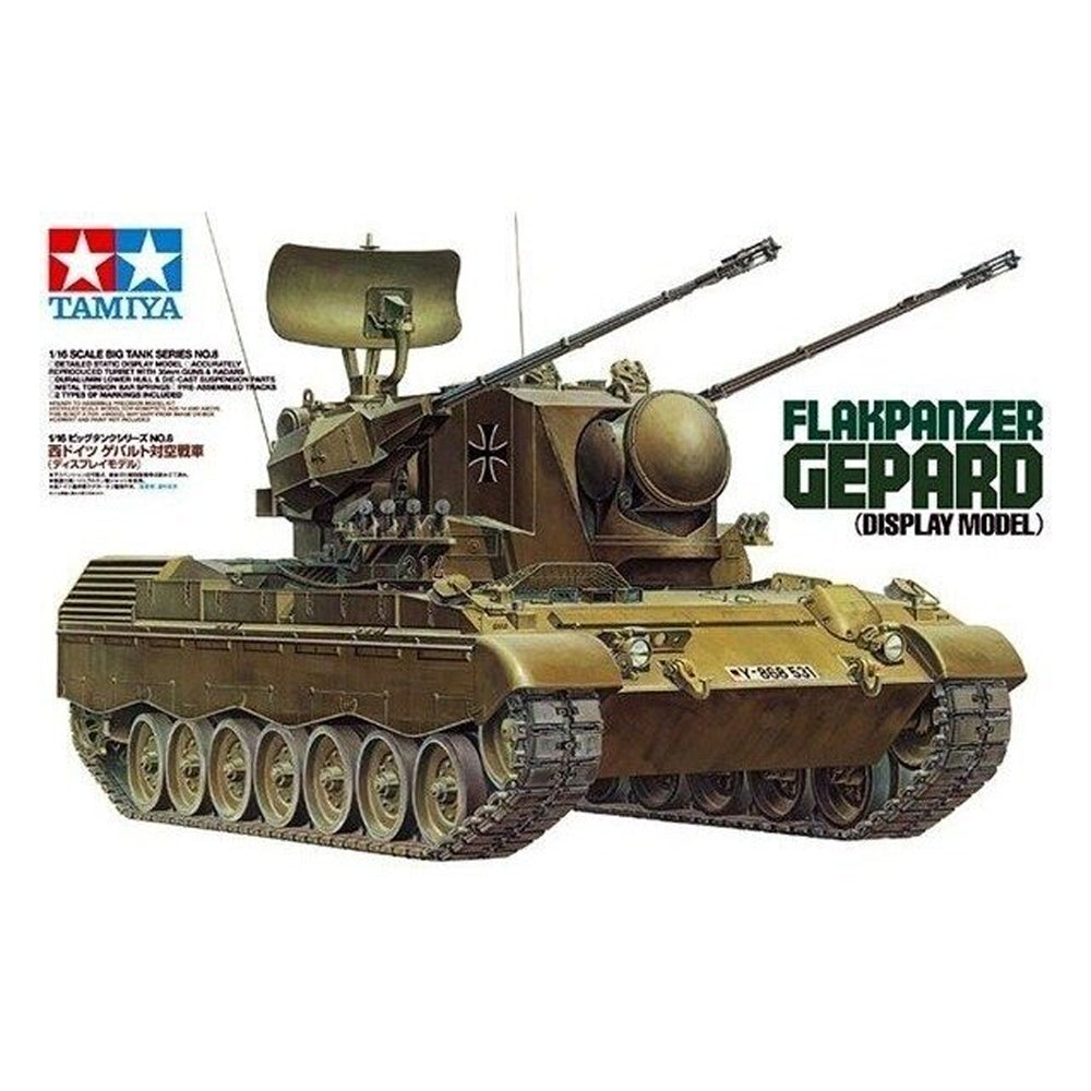 Tamiya Flakpanzer Gepard Scale Model, 1:35 – Art Spices