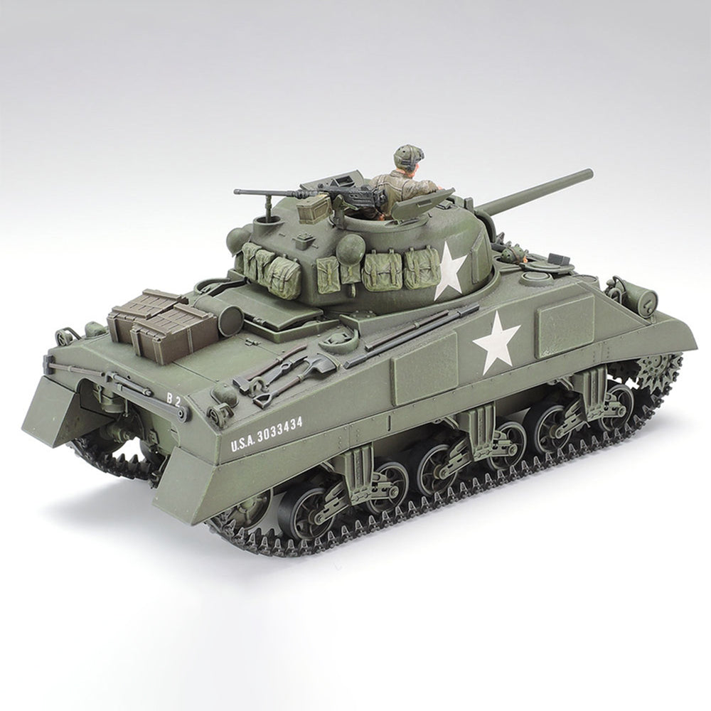 Tamiya U.S. Medium Tank M4 Sherman Model Kit, 1:35