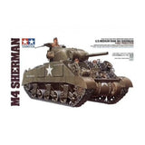 Tamiya U.S. Medium Tank M4 Sherman Model Kit, 1:35