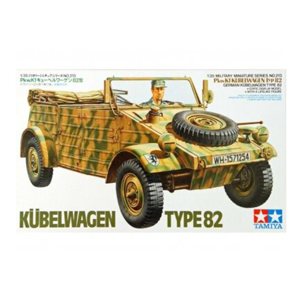 Tamiya German Kübelwagen Type 82 Model Kit, 1:35