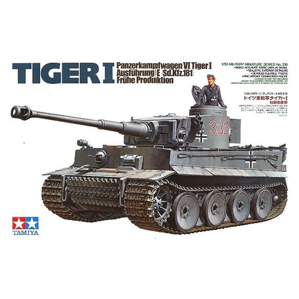 Tamiya Panzerkamfwagen VI Tiger I Ausfürung Scale Model, 1:35