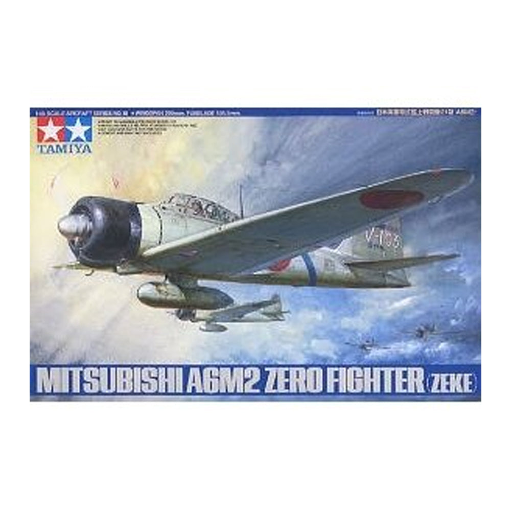 Tamiya Mitsubishi A6M2 Zero Fighter Scale Model, 1:48