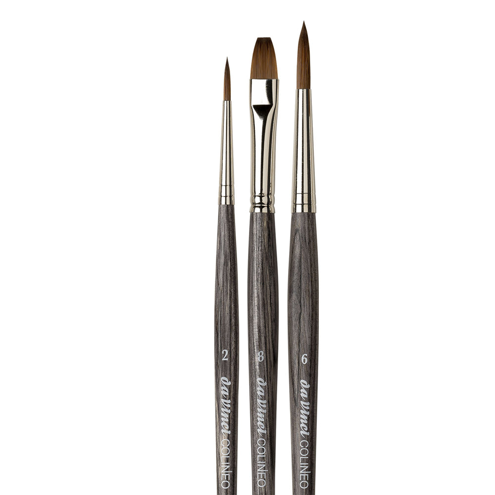 Da Vinci Colineo Gouache Brush Set, 3 pcs.