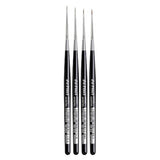 Da Vinci Micro-Maestro Natural Hair Miniature Brushes Set, 4 pcs.