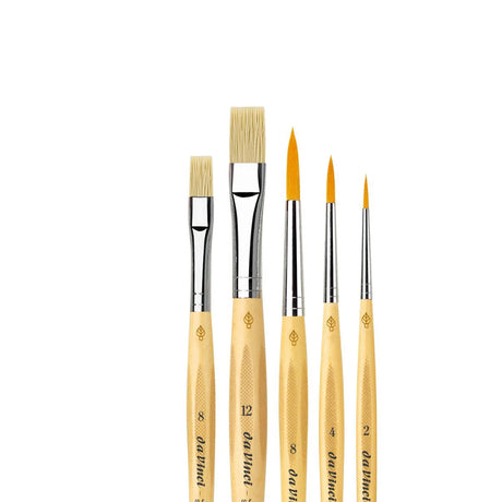 Da Vinci Junior School Brushes Set, 5 pcs.