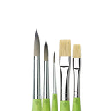 Da Vinci Fit School Brushes Set, 5 pcs.