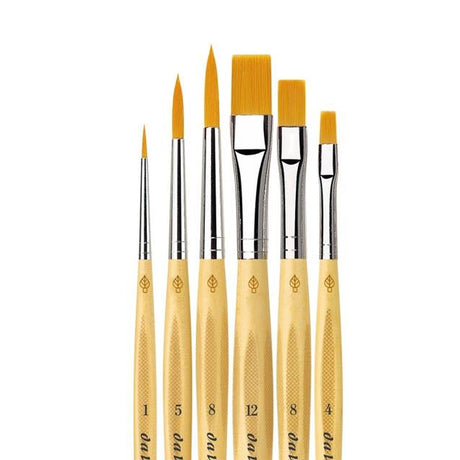 Da Vinci Junior School Brushes Set, 6 pcs.