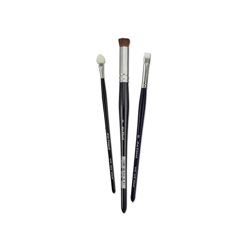 Da Vinci Brushes Set for Pastels, 3 pcs.