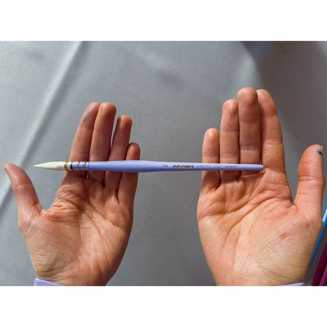 Da Vinci Pretty Lili Round Watercolor Brush, series 493