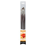 Da Vinci Grigio Brush Set for painting, 4 pcs.