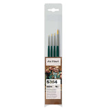 Da Vinci Nova Synthetic Round Brush Set for Miniatures, 4 pcs.