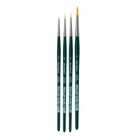 Da Vinci Nova Synthetic Round Brush Set for Miniatures, 4 pcs.