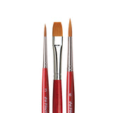 Da Vinci Watercolor Brushes Set, 3 pcs.