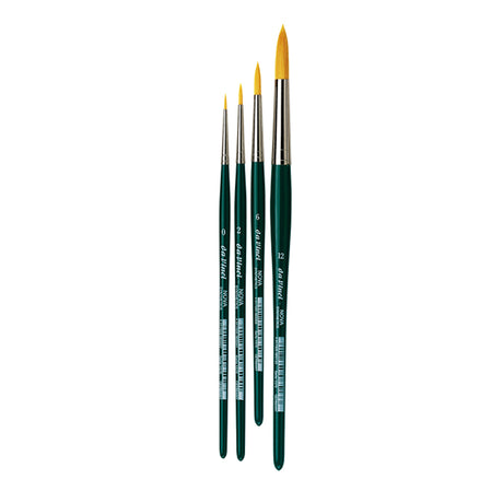 Da Vinci Nova Synthetic Round Universal Brushes Set, 4 pcs.