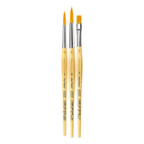 Da Vinci Junior School Brushes Set, 3 pcs.