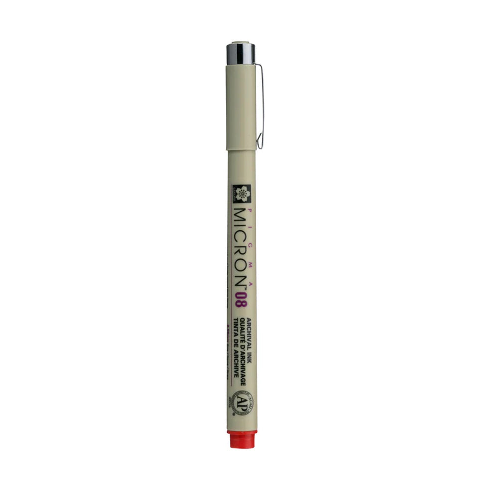 Sakura Pigma Micron Red Fineliner