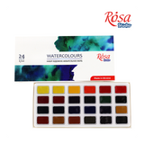 ROSA Studio Watercolour Set, 24 colours