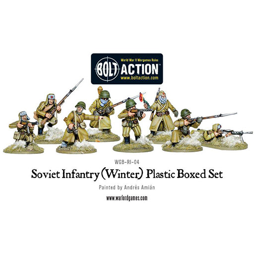 Warlord Games Soviet Winter Infantry Miniatures