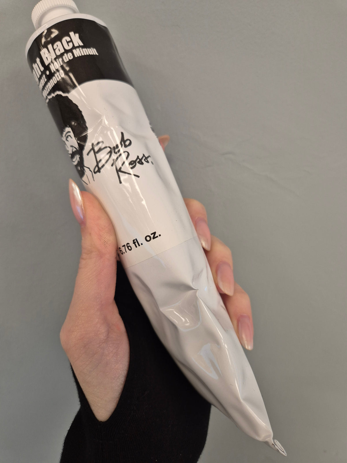Bob Ross aliejiniai dažai, Midnight Black, 200 ml