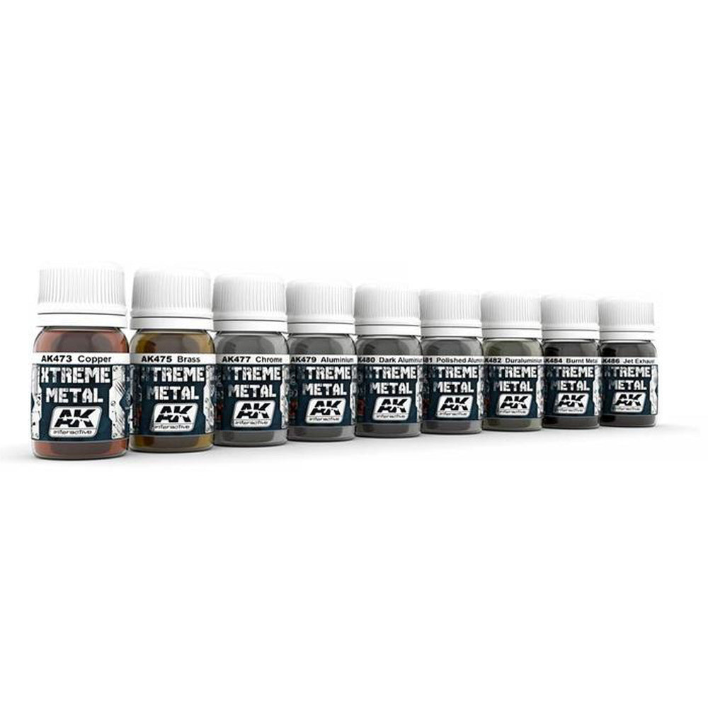 AK Interactive XTREME METAL Paint, 30 ml