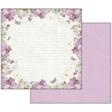 Stamperia Double-Sided Scrapbooking Paper Set - Lilac Flowers, 10 units