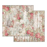 Stamperia Double-Sided Scrapbooking Paper Set - Roses & Laces, 10 units