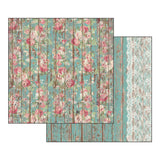 Stamperia Double-Sided Scrapbooking Paper Set - Roses & Laces, 10 units