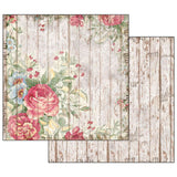 Stamperia Double-Sided Scrapbooking Paper Set - Roses & Laces, 10 units