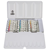 Schmincke Horadam Aquarell Set in a Metal Box, 18x5 ml