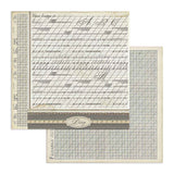 Stamperia Double-Sided Scrapbooking Paper Set Calligraphy, 10 units, 30,5x30,5 cm