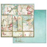 Stamperia Double-Sided Scrapbooking Paper Set - Wonderland, 10 units