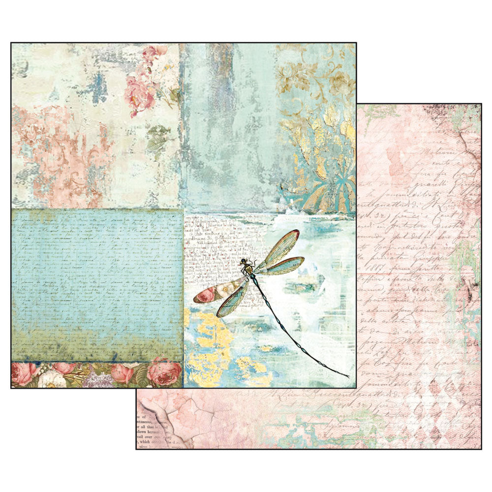 Stamperia Double-Sided Scrapbooking Paper Set - Wonderland, 10 units