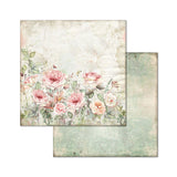 Stamperia Double-Sided Scrapbooking Paper Set - House of Roses, 10 units