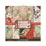 Stamperia Double-Sided Scrapbooking Paper Set - Oriental Garden, 10 units