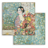 Stamperia Double-Sided Scrapbooking Paper Set - Atelier des Arts, 10 units