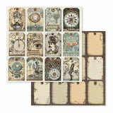 Stamperia Double-Sided Scrapbooking Paper Set - Voyages Fantastiques, 10 units